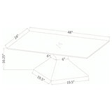 Exeter - Rectangular Coffee And End Table Set