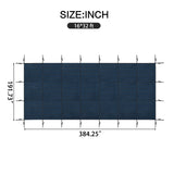 Swimming Pool Safety Cover - Blue