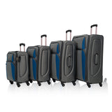 4 Piece Set Softshell Luggage