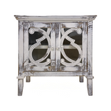VA   HARP   2   DOOR   CONSOLE   W/GLASS - HARP2DJ