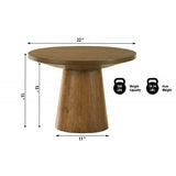 Round Table With Pedestal Base