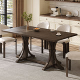 Dining Table With Trestle Base