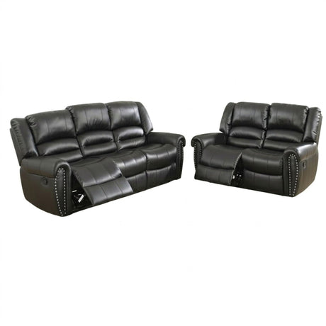 Modern Living Room Set With Nailhead Trim