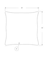 Pillows, Square, Insert Included, Decorative Throw, Hypoallergenic