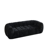 Modern Sofa With Piano Key Backrest