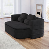2 In 1 Foldable Sofa Bed With Multi Functional Blanket, Floor Lounge Sofa