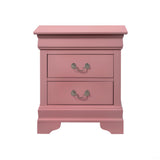 Louis Phillipe - Nightstand - Wood