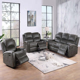 Modern Living Room Set With Square Armrest, Cushion Backrest