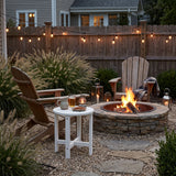 Round Outdoor Side Table