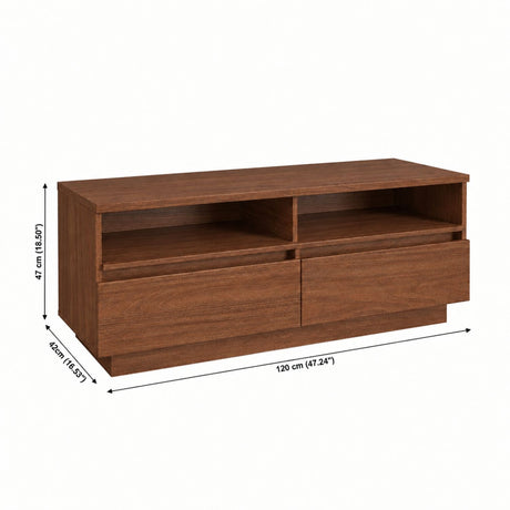 TV Stand For TVs Up To 50" With 2 Drawers