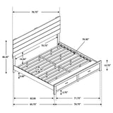 Geary - Panel Bed