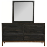 Diego Queen Bed, Dresser, & Mirror - DIEGODR+DIEGOMR+DIEGOQFB+DIEGOQHB+DIEGOQRS