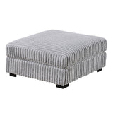 Contemporary Soft Upholstered Ottoman