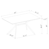 Hanover - Dining Table - Light Brown