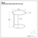 Monet - Metal Table