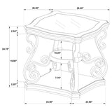 Bianca - 2 Shelf Table