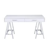 Coleen - High Gloss Writing Desk With USB