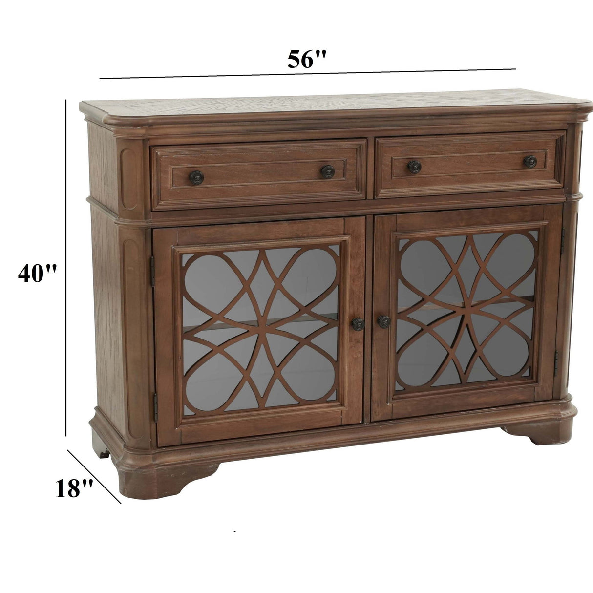 Server Drawers Storage Cabinet For Dining Room