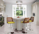 Trevi - Mid Century Modern Adjustable Barstool With Swivel