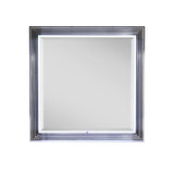 Moon - Smooth Mirror With LED - White