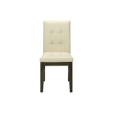 Dining Chair, Upholstered, Dining Room, Transitional (Set of 2) - Cream