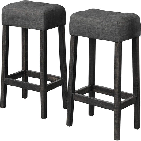 Transitional Backless Counter Stool (Set of 2)