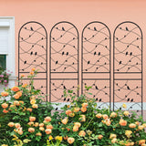 Garden Rustproof Trellis For Climbing Plants