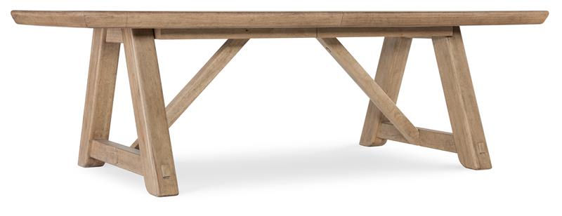 Vineyard Row Rectangle Dining Table with Two 20-inch Leaves - 6952-75217-80