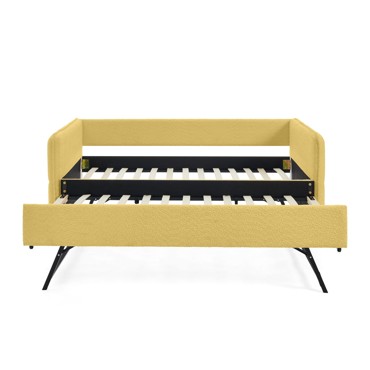 Upholstered Daybed With Pop Up Trundle