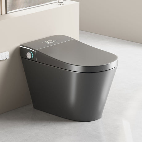 Smart Bidet Toilet With Auto Open / Close Seat, Warm Water Wash, Heated Seat, And Wireless Remote Control