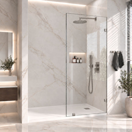 Frameless Walk-In Shower Glass Panel