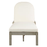 Outdoor Chaise Lounge With 5 Position Adjustable Backrest (Set of 2)