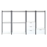 Fiona - Walk-In Closet System, Freestanding - White
