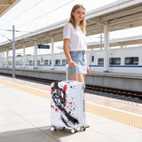 Luggage With Combination Lock, Lightweight Carry-On Suitcase