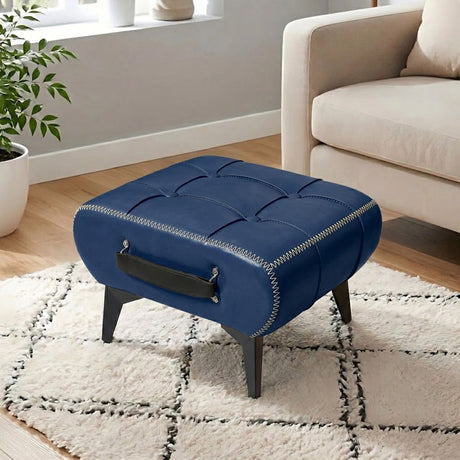 Minimalist Footstool With Hidden Storage