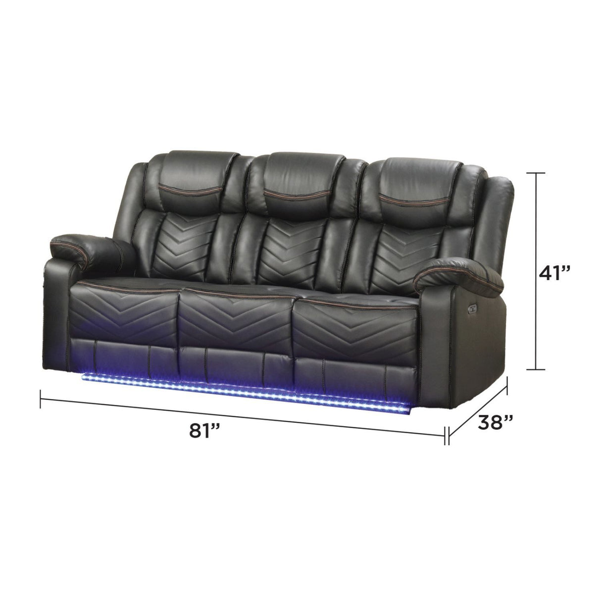 Challenger - LED Power Recliner Set