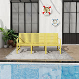 1 Piece Indoor / Outdoor 3 Seater Sofa, UV-Resistant, Waterproof And Durable