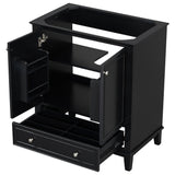 Modern Bathroom Vanity Base Only With Doors And Drawer