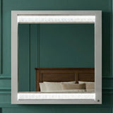 Glam - Mirror With LED Lighting (Includes Mirror Only) - White