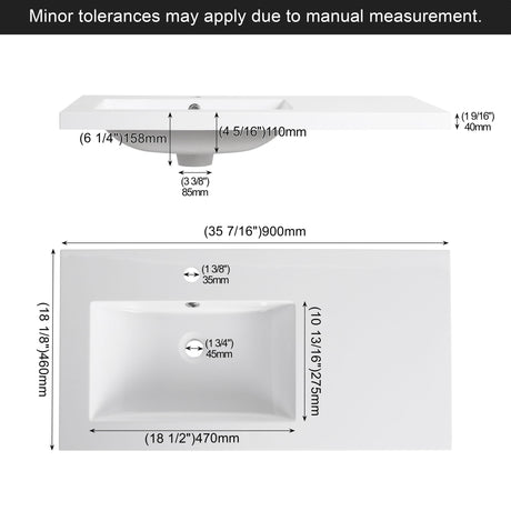 Bathroom Vanity Top With Integrated Sink