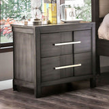 Nightstand With 2 Drawers Design