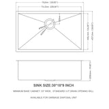 Undermount Stainless Steel Kitchen Sink, Deep Single Bowl Basin