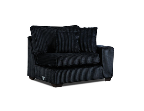 Libby Onyx 5-Piece Sectional - 1300-03LAFC+1300-03RAFC+1300-03W+1300-03ALx2