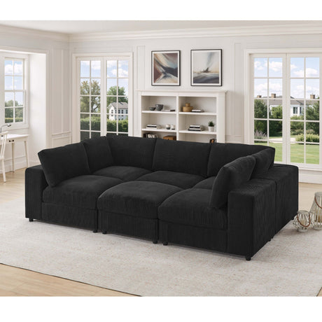 Modern Reversible Modular Sectional