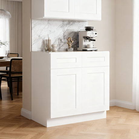 Shaker Base Cabinet With Soft-Close Hinges, Adjustable Shelf