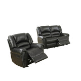 Modern Living Room Set With Nailhead Trim