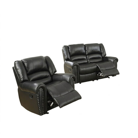 Modern Living Room Set With Nailhead Trim
