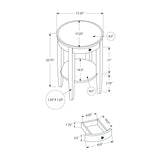 Accent Table, 2 Tier, Transitional - Espresso
