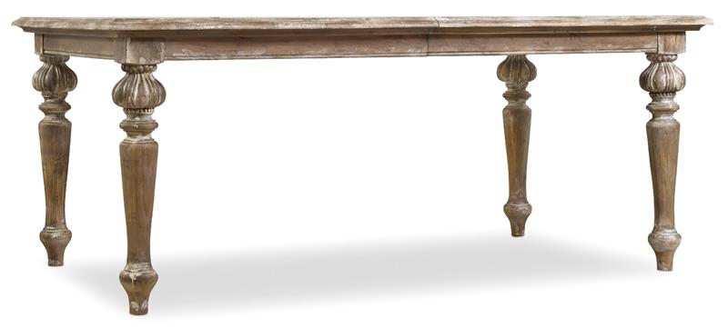 Chatelet Rectangle Leg Dining Table with Two 18'' Leaves - 5300-75200