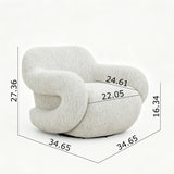 Swivel Chair - Light Gray